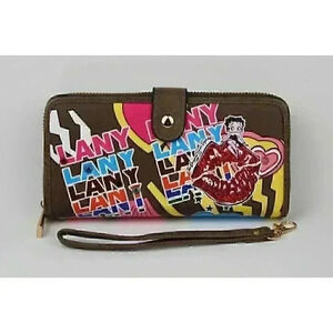 NEW! Betty Boop Women's Lany Vegan Wristlet Wallet